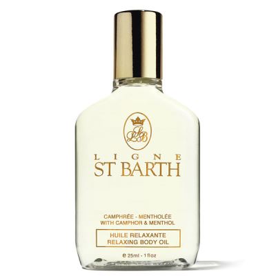 LIGNE ST BARTH Olio da massaggio canfora e mentolo 25 ml